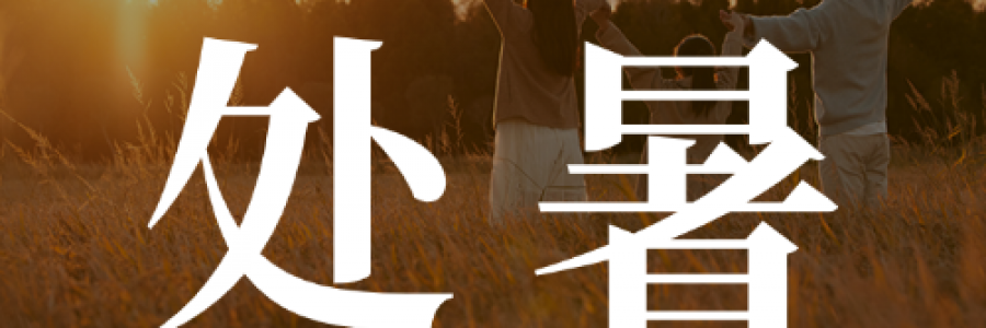 處暑｜培元固本，斂氣入秋
